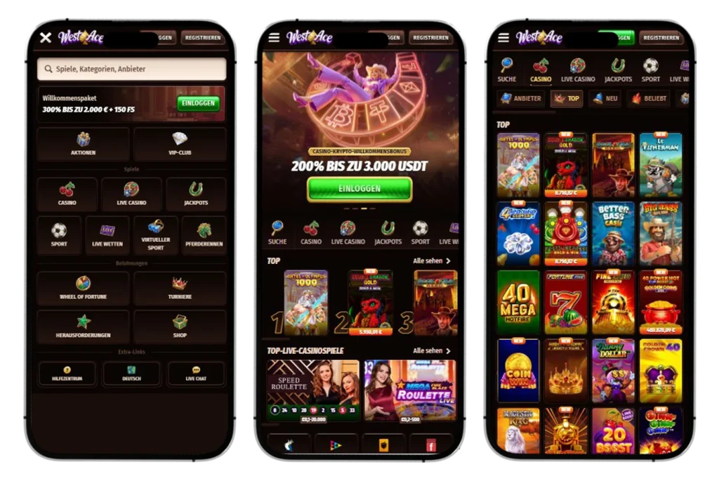 WestAce Casino app